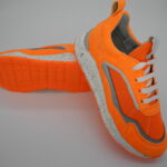 chaussure mixte orange