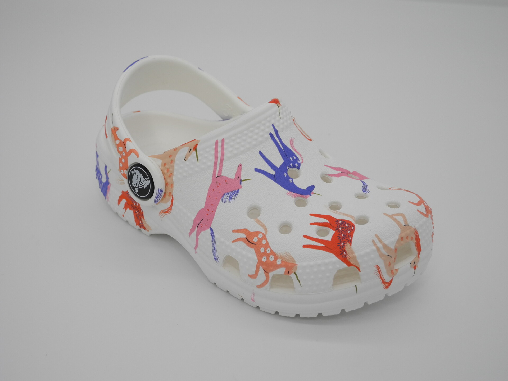 Chaussure sabot Crocs imprimé Licorne
